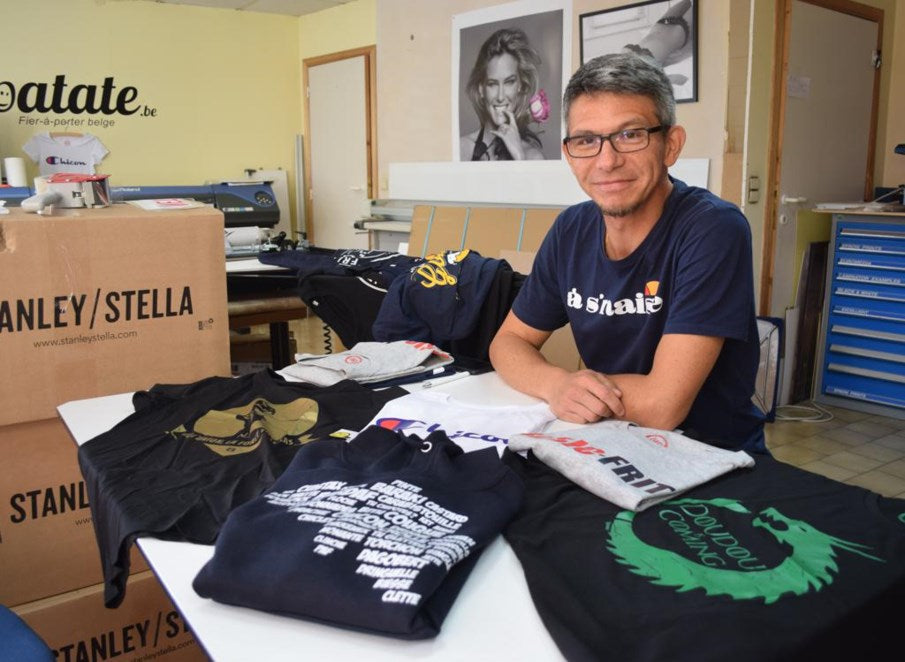 La Patate: des t-shirts à la fibre belge