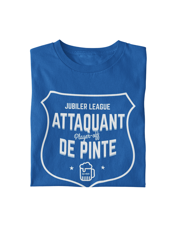 Attaquant de pinte - T-shirt bio