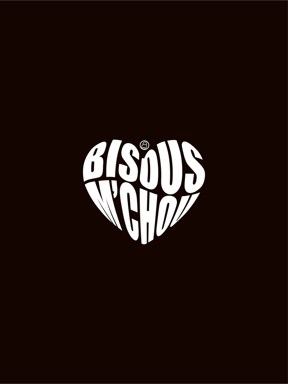 Bisous m'chou - T-shirt bio