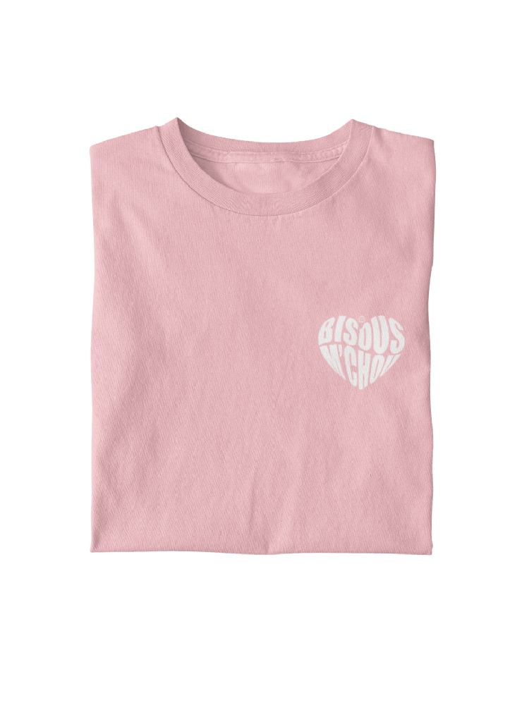 Bisous m'chou - T-shirt bio