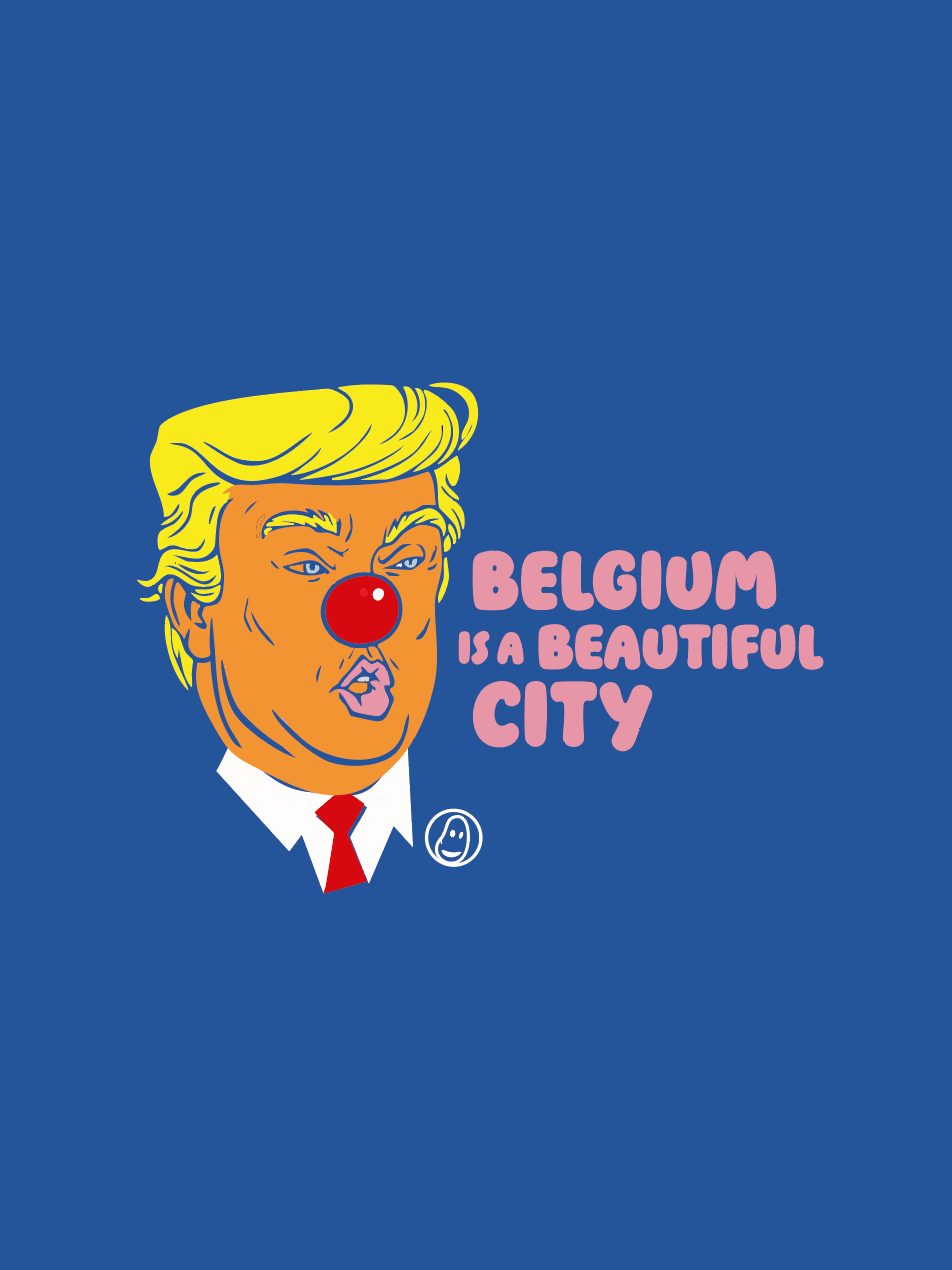 Belgium is a beautiful city - T-shirt bio