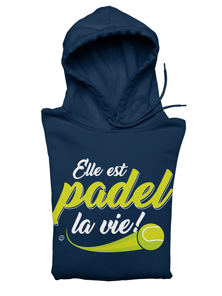Elle est padel la vie! - Hoodie