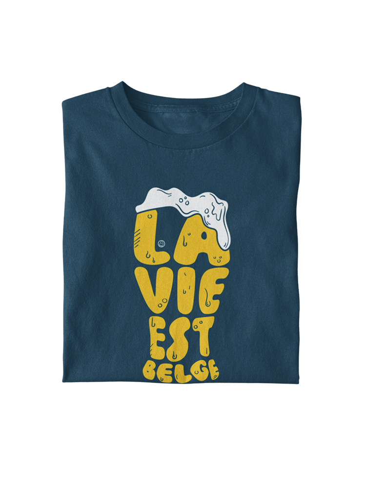 La vie est belge (Edition 2025) - T-shirt bio