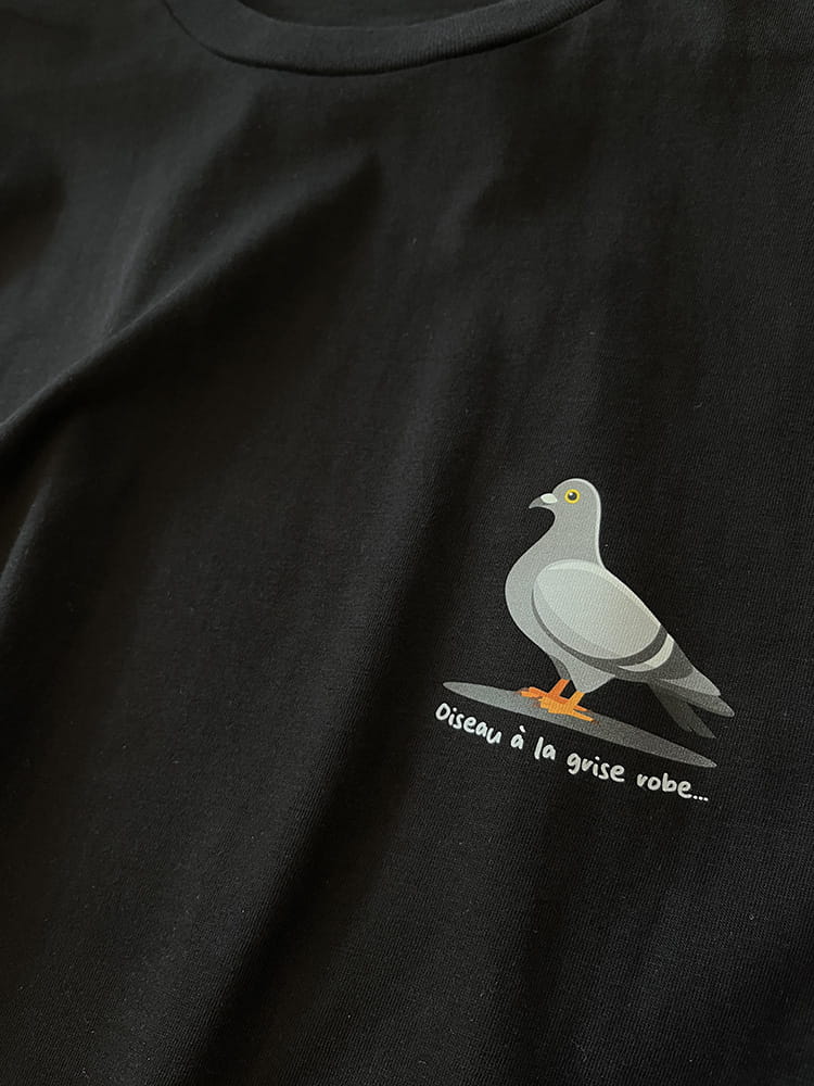 Pigeon - T-shirt bio
