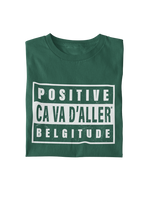 Positive belgitude - T-shirt bio