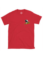 I want to steak frites - T-shirt rouge homme