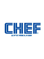 CHEF le p'tit père il a soif - T-shirt bio
