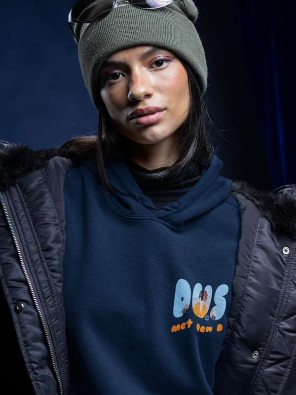 DUS met een D - Sweatshirt à capuche bio