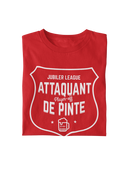 Attaquant de pinte - T-shirt bio