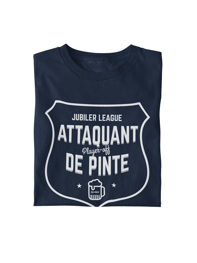 Attaquant de pinte - T-shirt bio