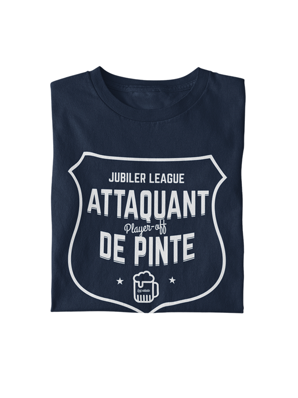 Attaquant de pinte - T-shirt bio