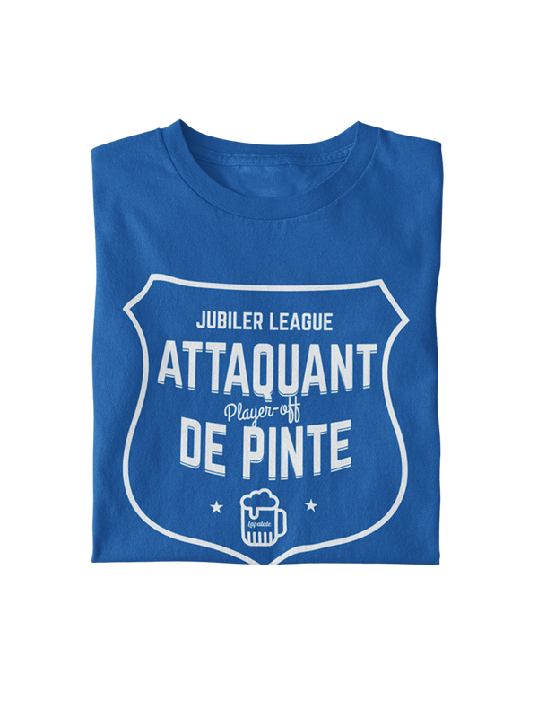 Attaquant de pinte - T-shirt bio