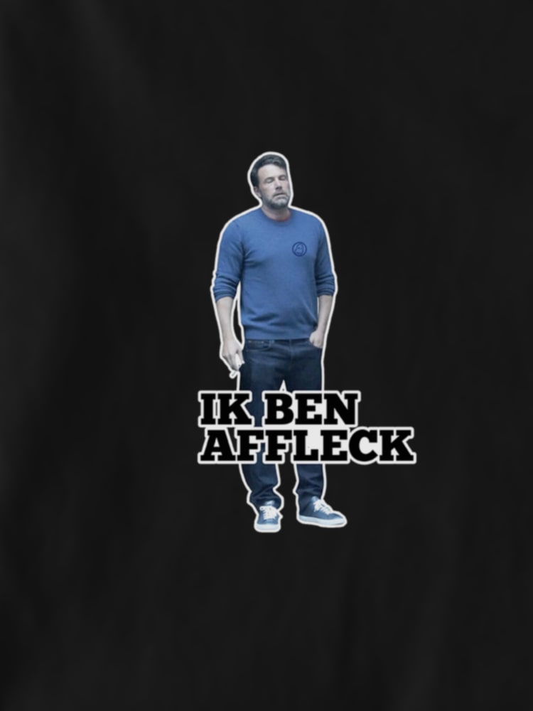 IK BEN AFFLECK - T-shirt bio