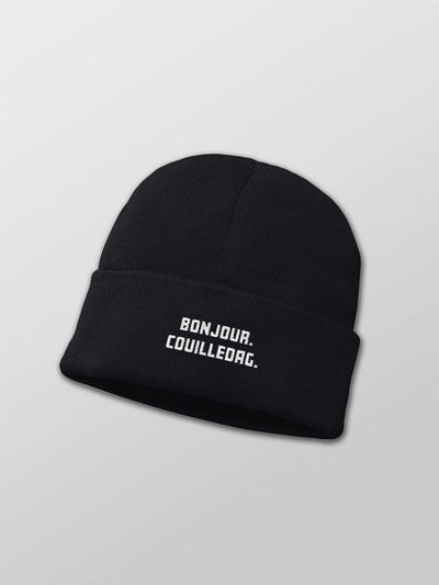 Bonnet "Bonjour. Couilledag."
