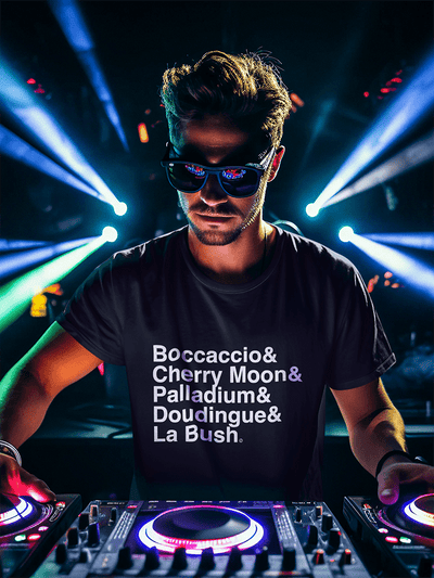 House of music - T-shirt bio