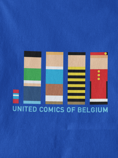 United comics of Belgium - T-shirt bio