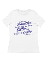 "z'étaient chouettes les filles du bord de mer" - T-shirt
