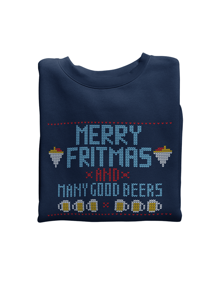 Merry fritmas and many good beers - Sweatshirt