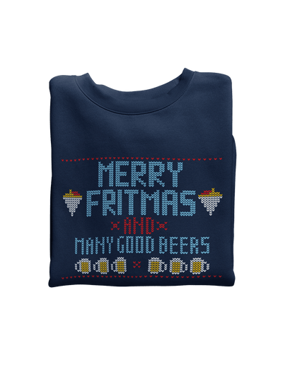 Merry fritmas and many good beers - Sweatshirt