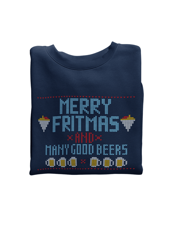 Merry fritmas and many good beers - Sweatshirt