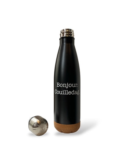 Gourde "Bonjour. Couilledag"