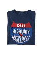 E411 - Highway to BruxHell - T-shirt bio