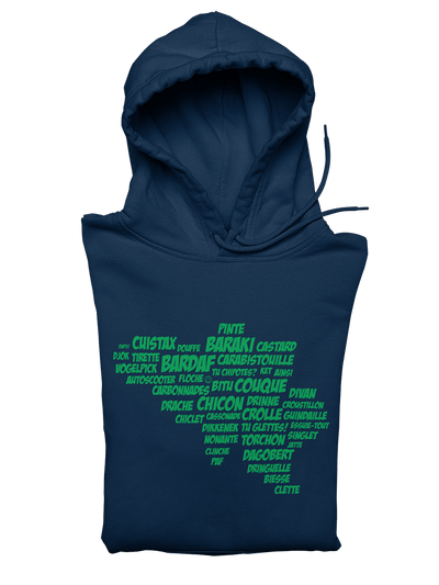Belgicismes - Sweatshirt à capuche