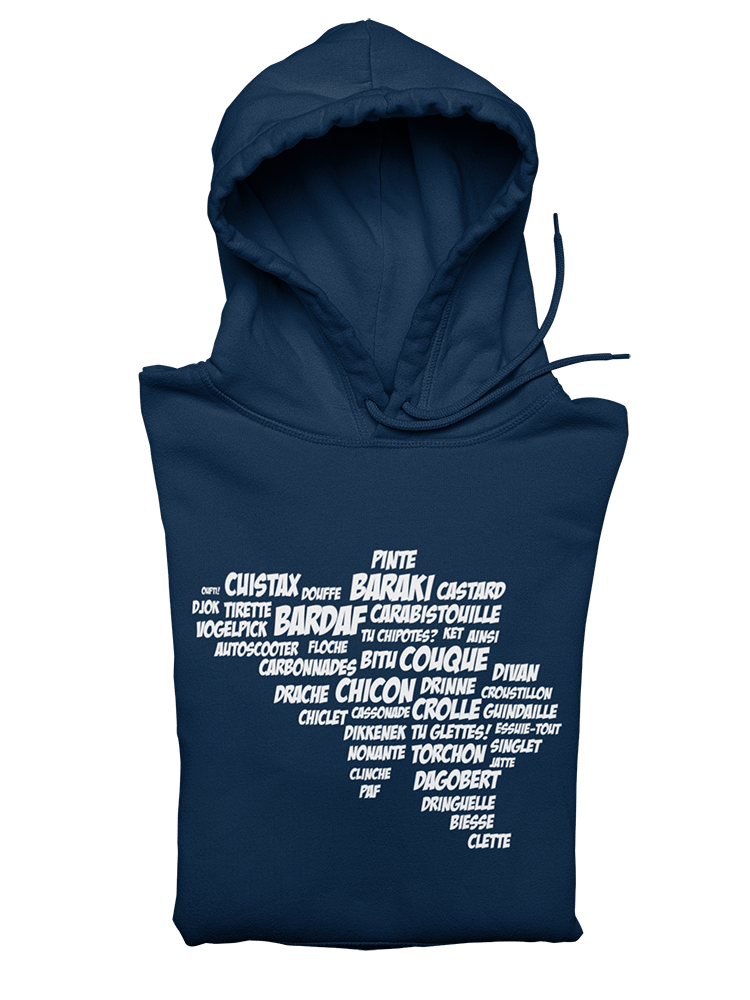 Belgicismes - Sweatshirt à capuche