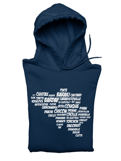 Belgicismes - Sweatshirt à capuche