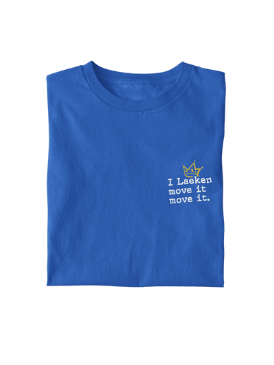 I Laeken move it - T-shirt bio