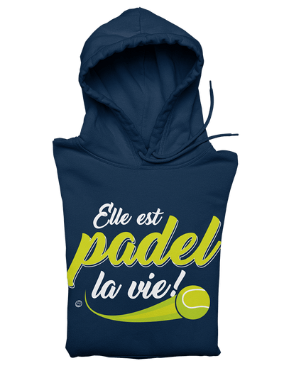 Elle est padel la vie! - Hoodie