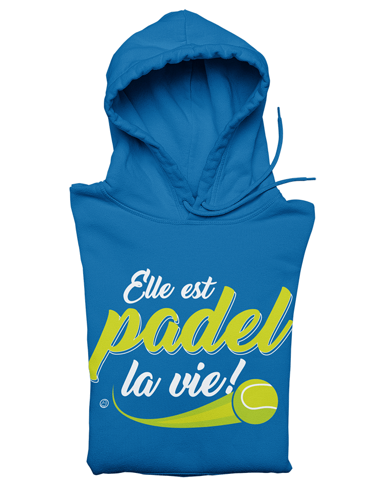 Elle est padel la vie! - Hoodie