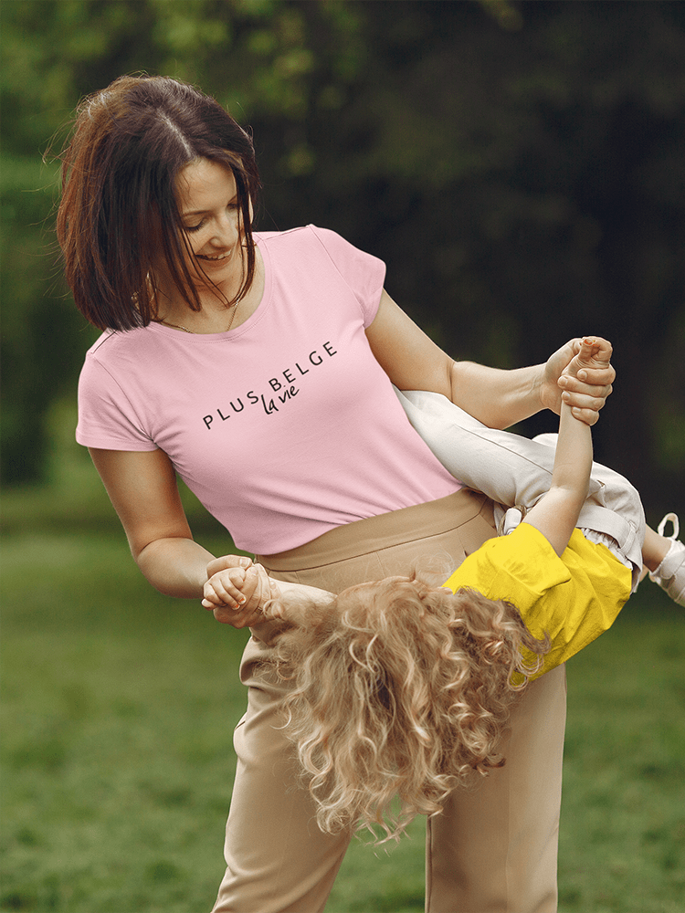 Plus belge la vie - T-shirt bio