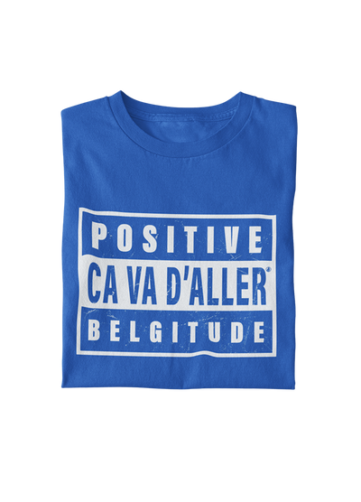 Positive belgitude - T-shirt bio