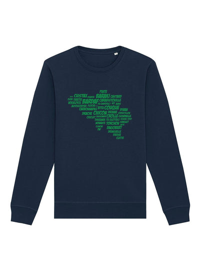 Sweatshirt "Belgicismes"- Green Edition