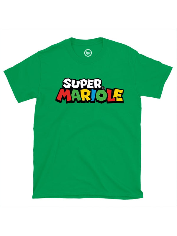 Tshirt Super Mariole vert