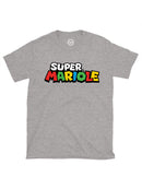 Tshirt Super Mariole gris chiné