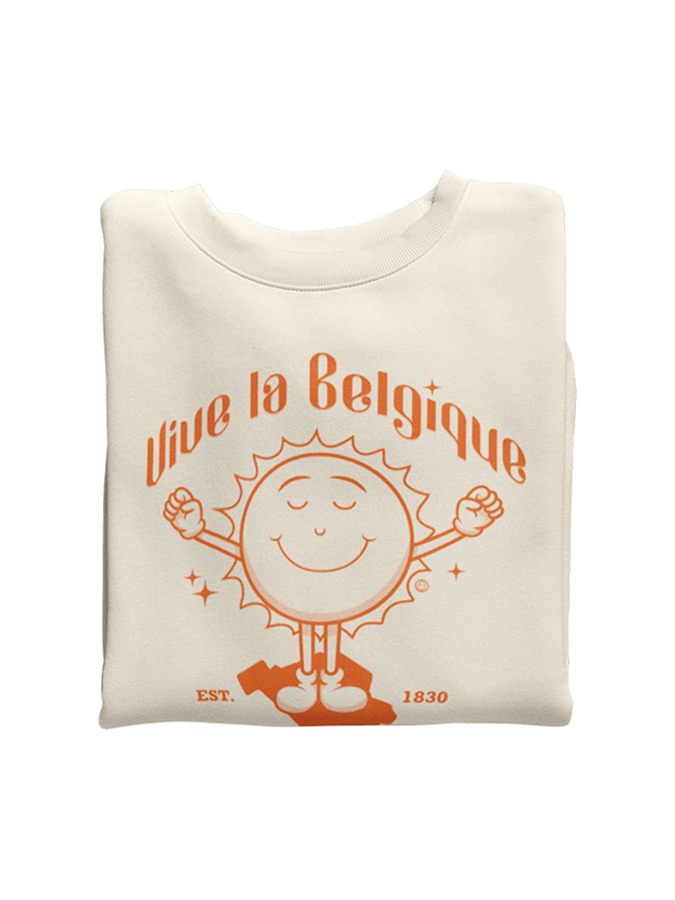 Sweatshirt "Vive la Belgique" - Sweatshirt