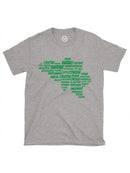 T-shirt Belgicismes Green edition