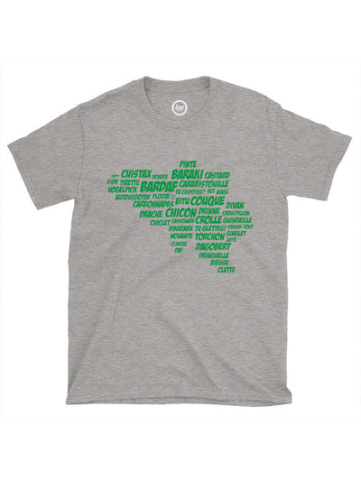 T-shirt Belgicismes Green edition