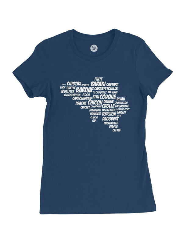 T-shirt Belgicismes (Femme)