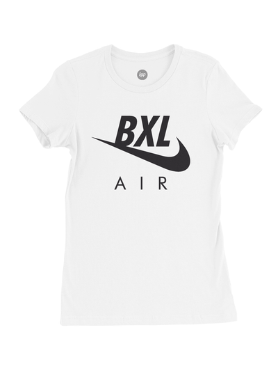 Tshirt blanc homme BXL AIR - Brusseleir