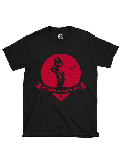 T-shirt "De l'union, la force tu feras" - RED EDITION