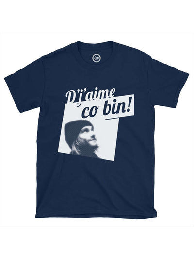 T-shirt D'j'aime co bin!