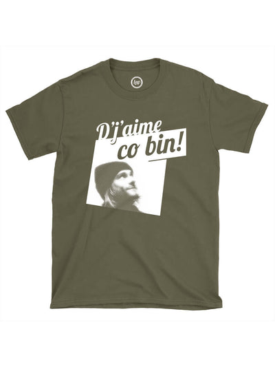 T-shirt D'j'aime co bin!