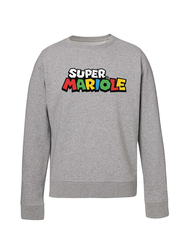 Sweatshirt Super Mariole impression torse