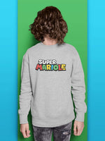 Sweatshirt Super Mariole impression torse