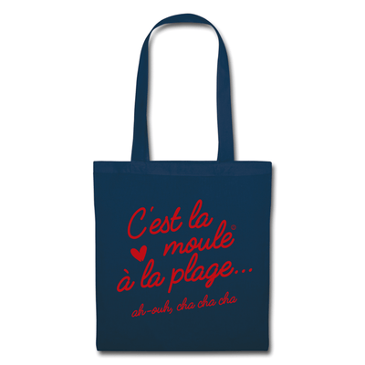 C'est la moule à la plage - Totebag