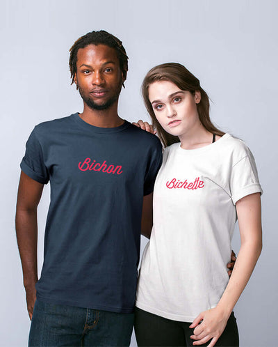 DUO T-shirts "Bichon/Bichette"
